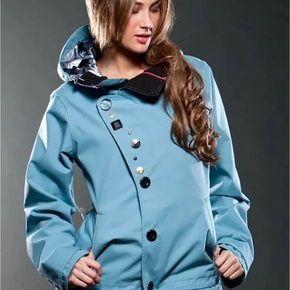 Oakley GB Gretchen Bleiler Eco Shell Snow Ski Snowboard Jacket